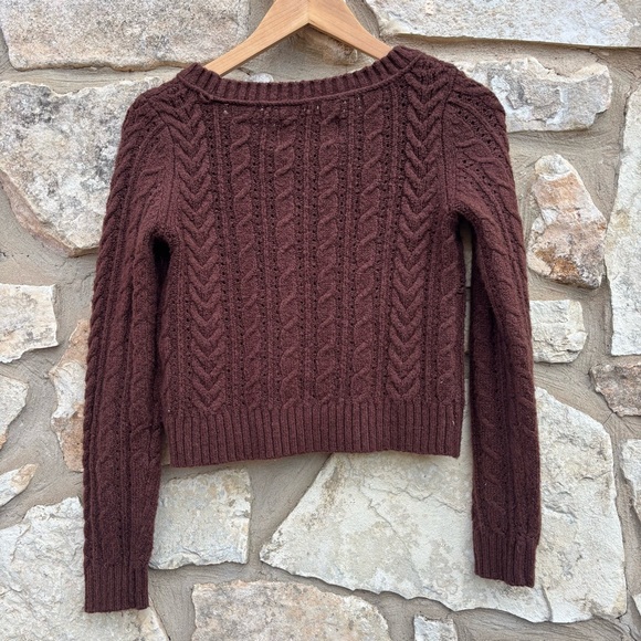 Vintage american eagle sweater size xs brown - Picture 4 of 4